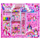 Unicorn Stationary Kit for Girls Pencil Pen Book Eraser Sharpener - Stationary Kit Set for Girls/Birthday Gift